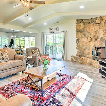 Sherwood Forest Cabin With Deck And Fire Pit! Twain Harte Esterno foto