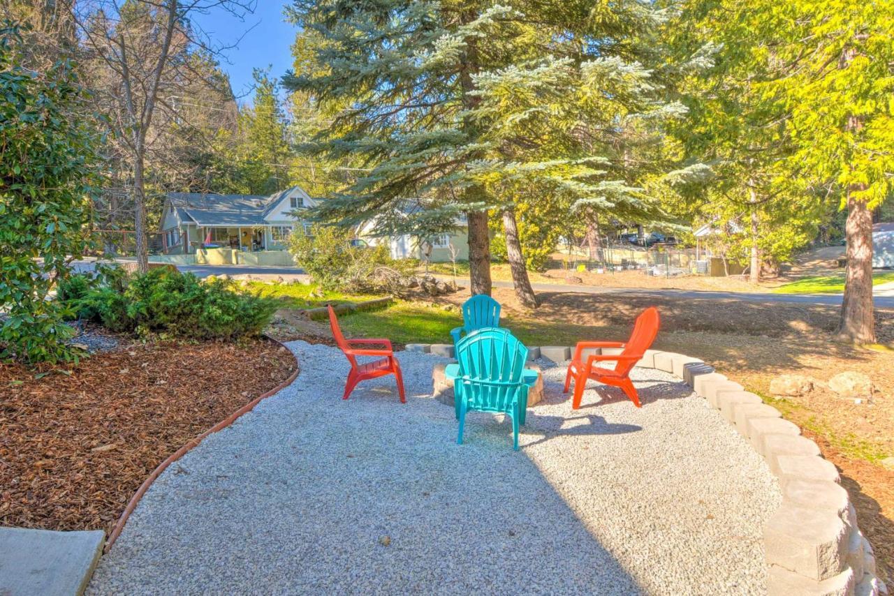 Sherwood Forest Cabin With Deck And Fire Pit! Twain Harte Esterno foto