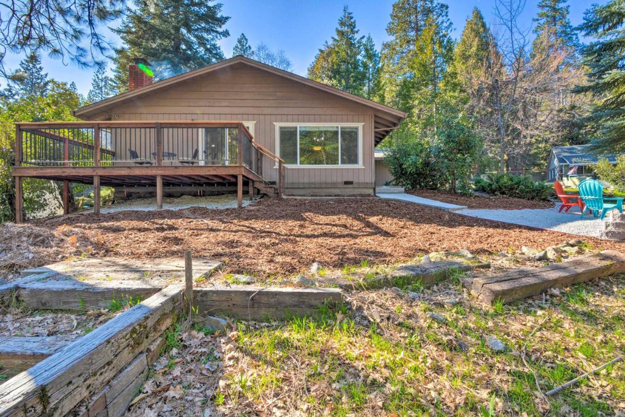 Sherwood Forest Cabin With Deck And Fire Pit! Twain Harte Esterno foto