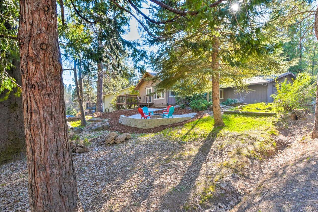 Sherwood Forest Cabin With Deck And Fire Pit! Twain Harte Esterno foto